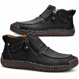 Kerry | The Leather Side-Zip Shoe