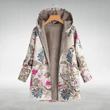 Niamh | The Floral Teddy-Lined Jacket