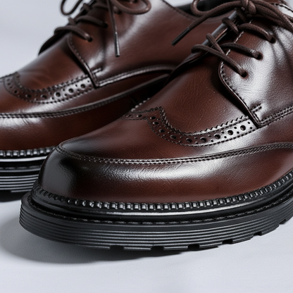 Ruadhán | The Wingtip Lug-Sole Derby Shoes