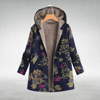 Nessa | The Floral Fleece Jacket