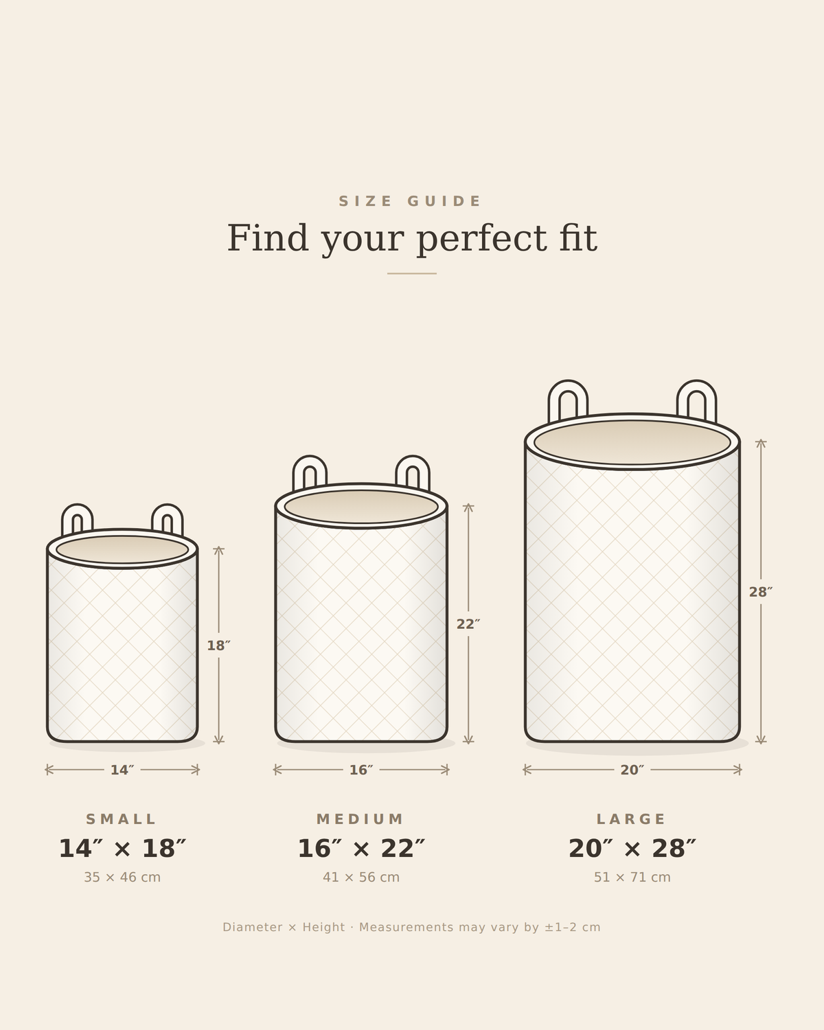 Barney | Hand-Quilted Laundry Basket