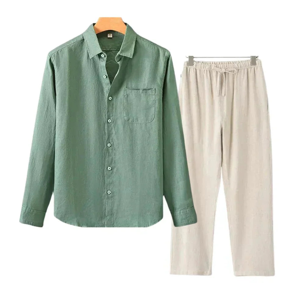 Navora - Linnen Combo Longsleeve