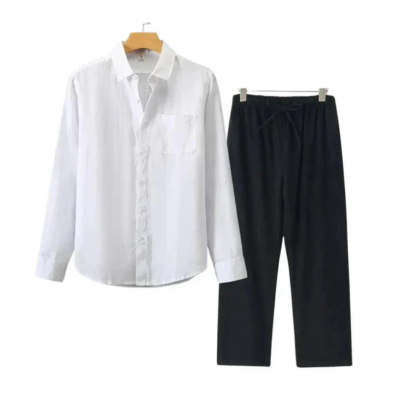 Navora - Linnen Combo Longsleeve