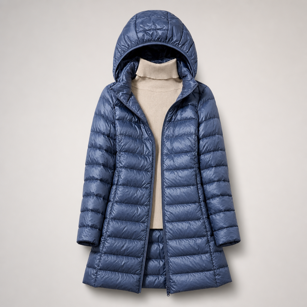 Aoife ultralight down jacket blue