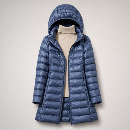 Aoife ultralight down jacket blue