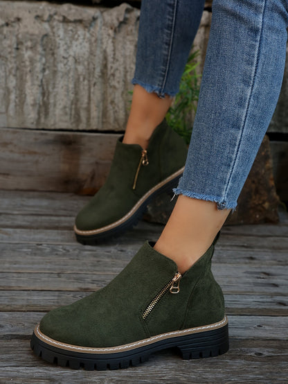 Catriona | The Zip Ankle Boot