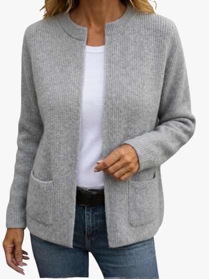Máire | The Zip-Up Knit Cardigan