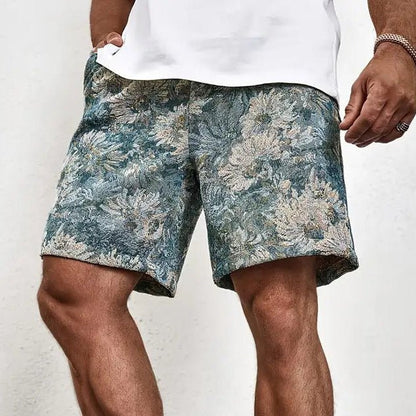 Giovanni Korte Broek Met Bloemenprint
