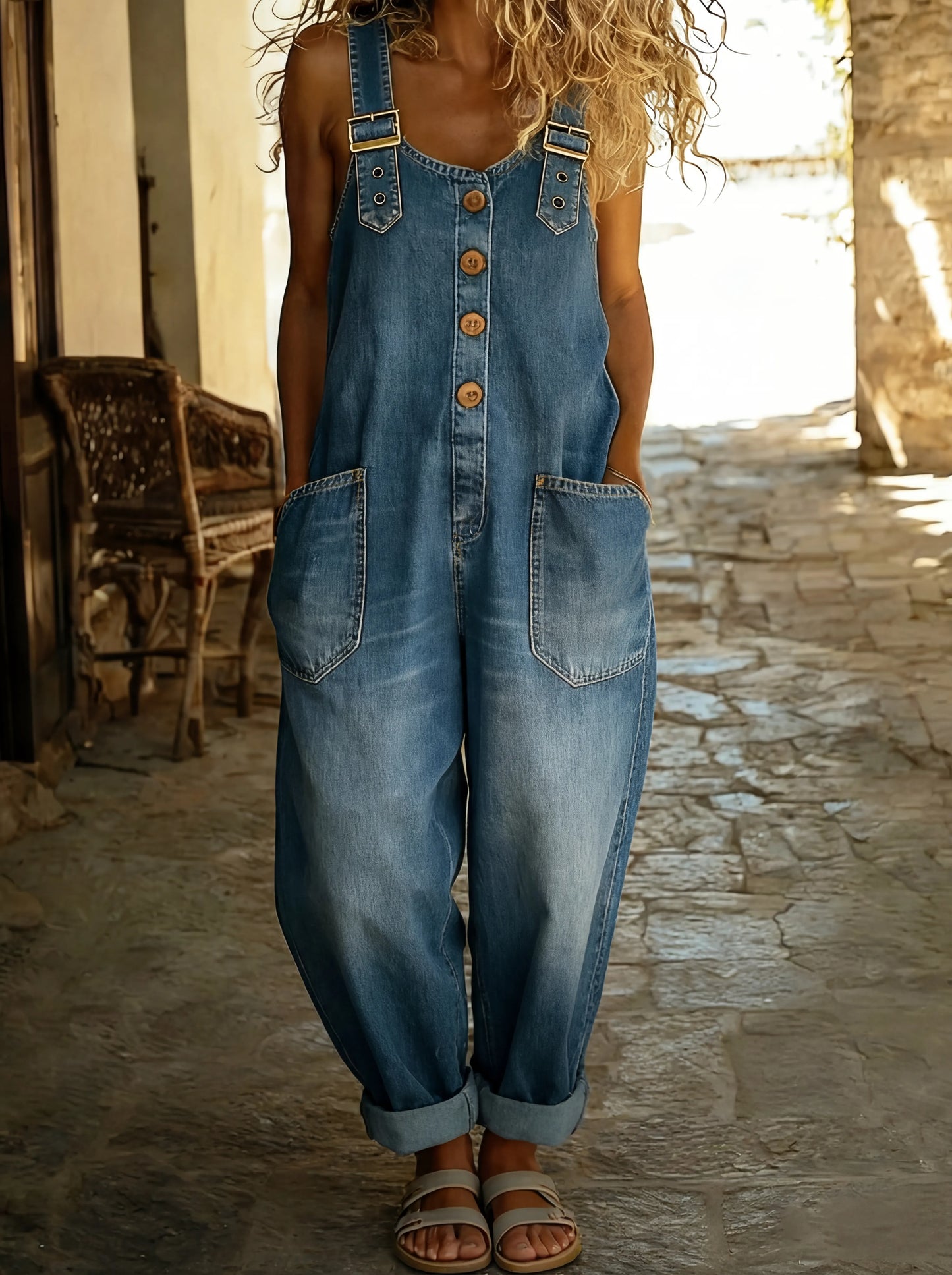 Clodagh | The Everyday Denim Jumpsuit