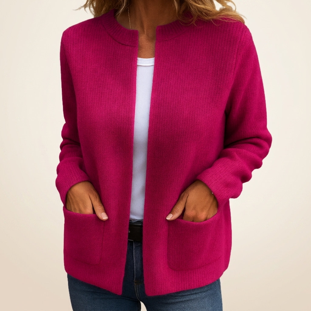 Máire | The Zip-Up Knit Cardigan