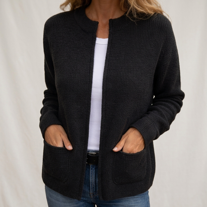 Máire | The Zip-Up Knit Cardigan