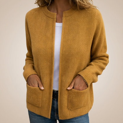 Máire | The Zip-Up Knit Cardigan