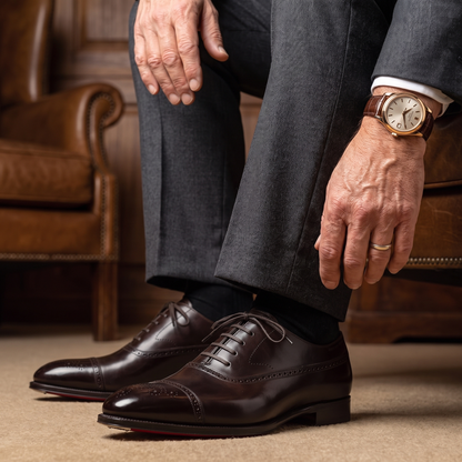 Odhrán | The Cap-Toe Brogue Oxford Shoes