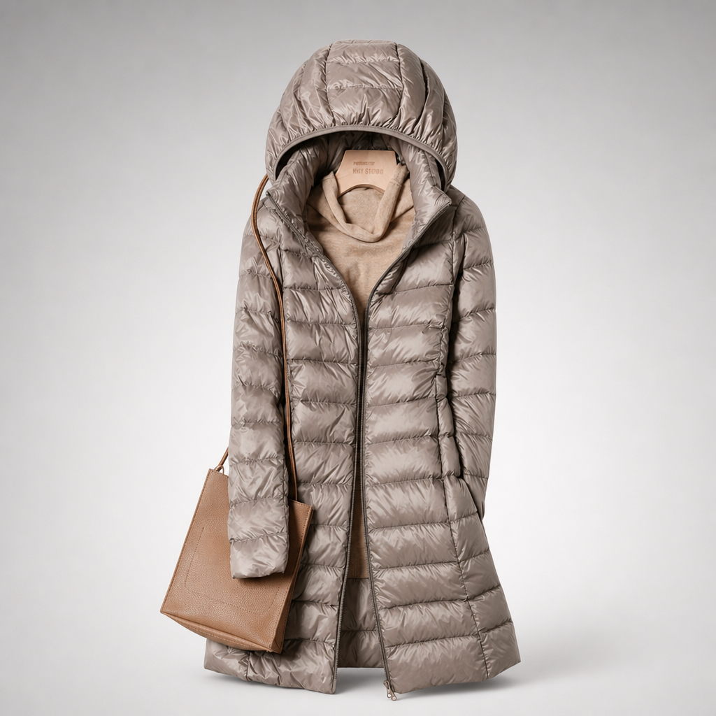 Aoife ultralight down jacket khaki