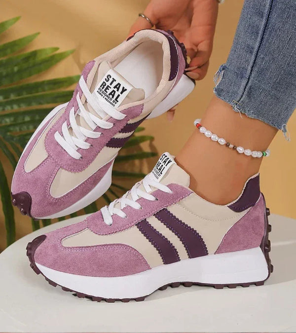 Babs | Comfortabele trendy sneakers met stabiele zool