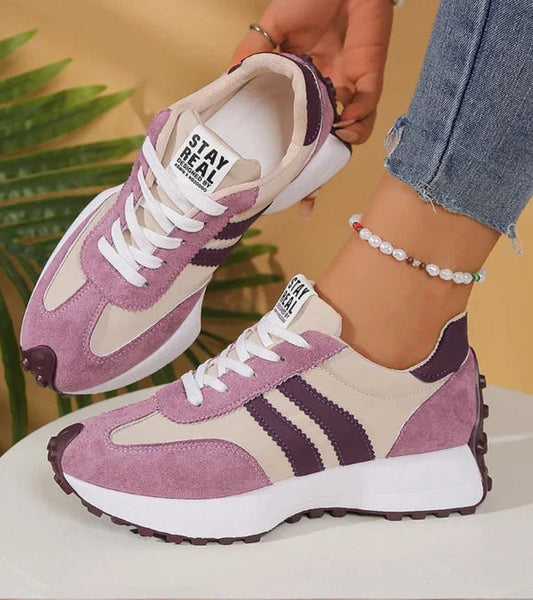 Babs | Comfortabele trendy sneakers met stabiele zool