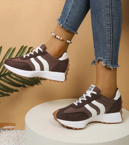 Babs | Comfortabele trendy sneakers met stabiele zool