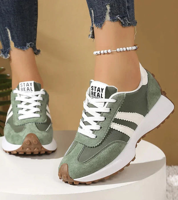 Babs | Comfortabele trendy sneakers met stabiele zool