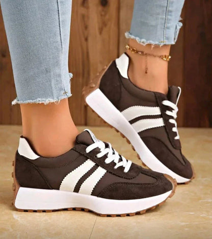 Babs | Comfortabele trendy sneakers met stabiele zool