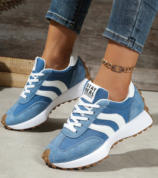 Babs | Comfortabele trendy sneakers met stabiele zool
