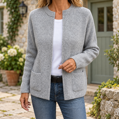 Máire | The Zip-Up Knit Cardigan
