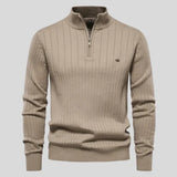 MASON - Sweater with Half Zipper