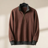Men's Quarter Zip Pullover Sweater