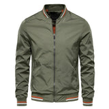 Men's Zip Up Bomber Jacket
