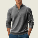 Men's Quarter-Zip Pullover Sweater