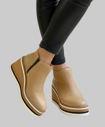 Deirdre | The Wedge Ankle Boot