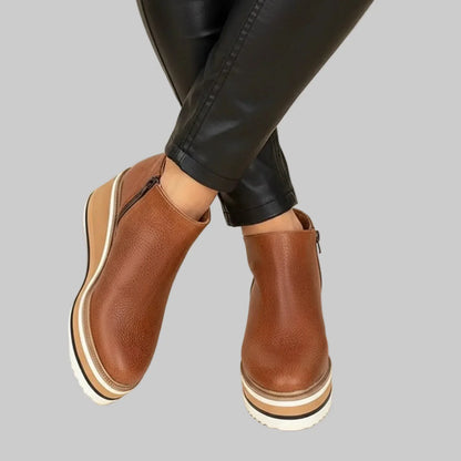 Deirdre | The Wedge Ankle Boot