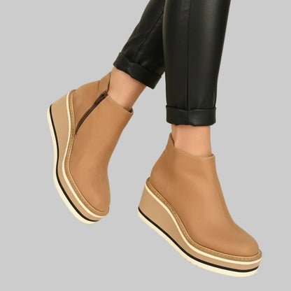 Deirdre | The Wedge Ankle Boot