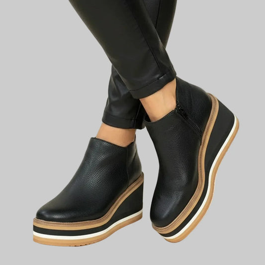 Deirdre | The Wedge Ankle Boot