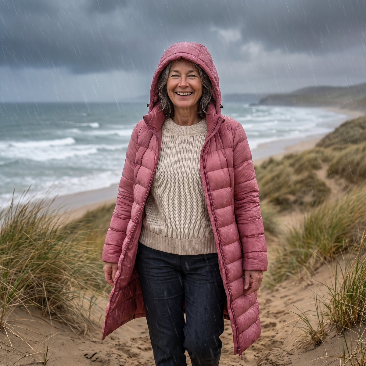 Aoife ultralight down jacket