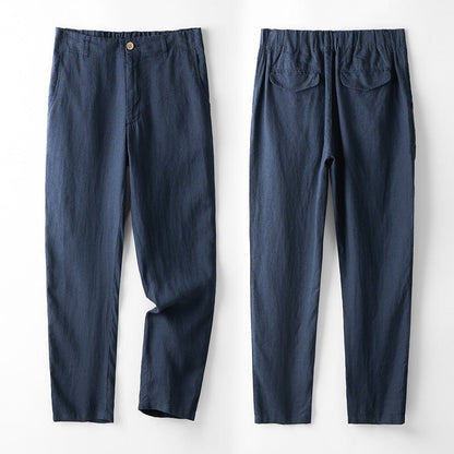 Riviera - Linnen Tailored Fit Chino's