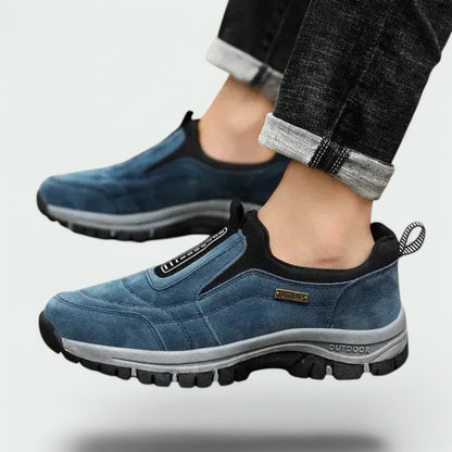 Heren Instap Wandelschoenen – Comfortabele Schoenen met Grip en Ondersteuning