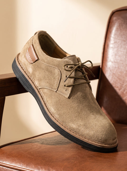 CIAN™ | Soft Nubuck Derby Shoes
