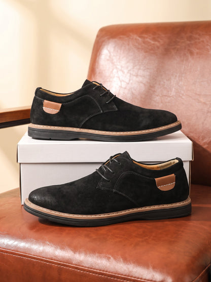 CIAN™ | Soft Nubuck Derby Shoes