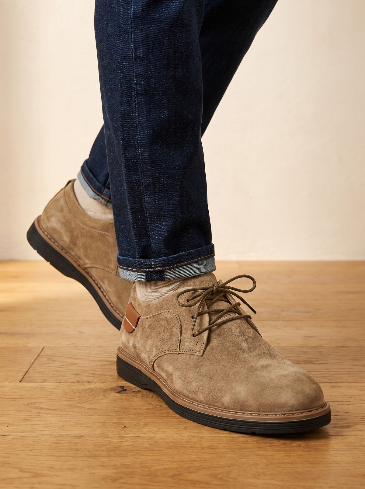 CIAN™ | Soft Nubuck Derby Shoes